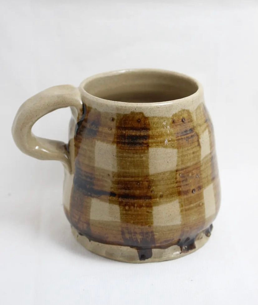 Zosia Criss Cross Ceramic Mug