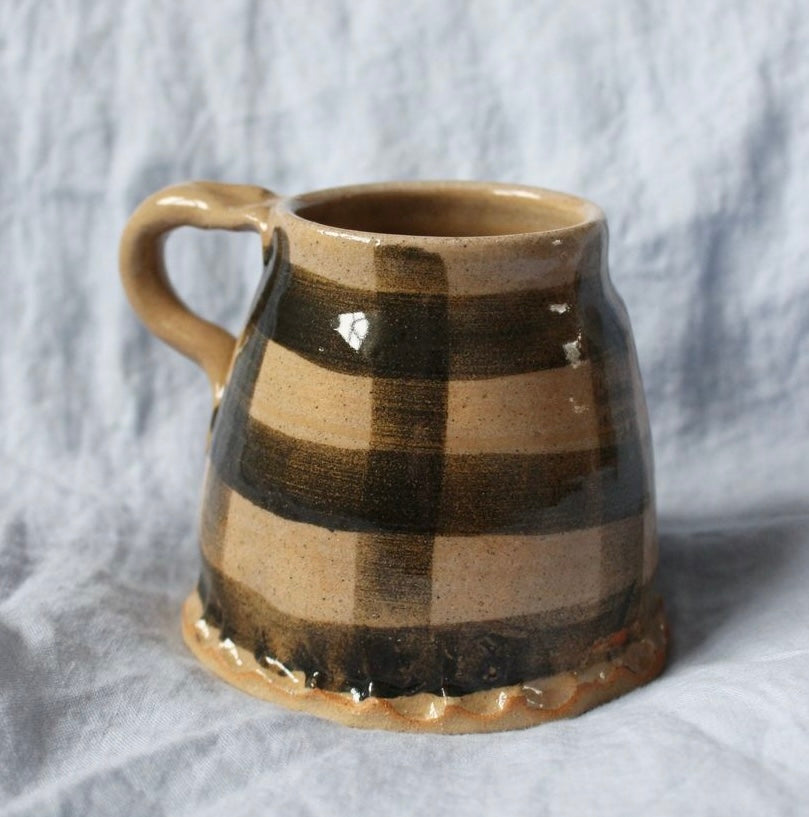 Zosia Criss Cross Ceramic Mug