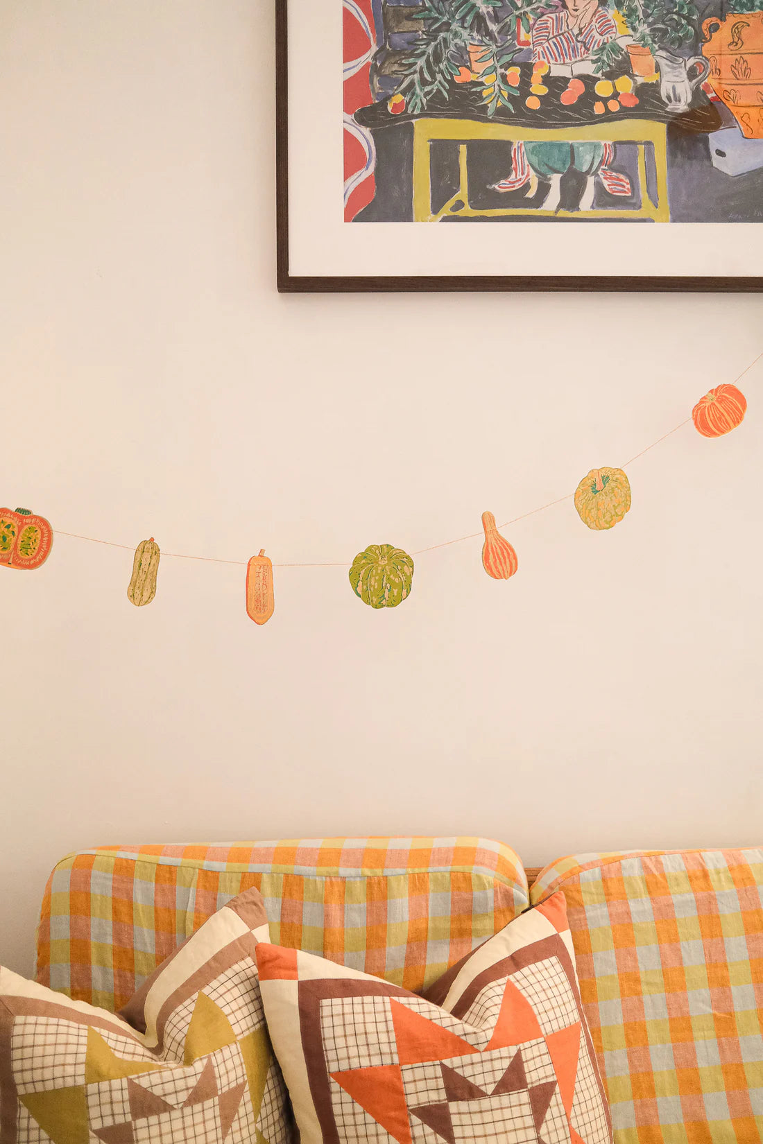 Garlands: Squash Sewn
