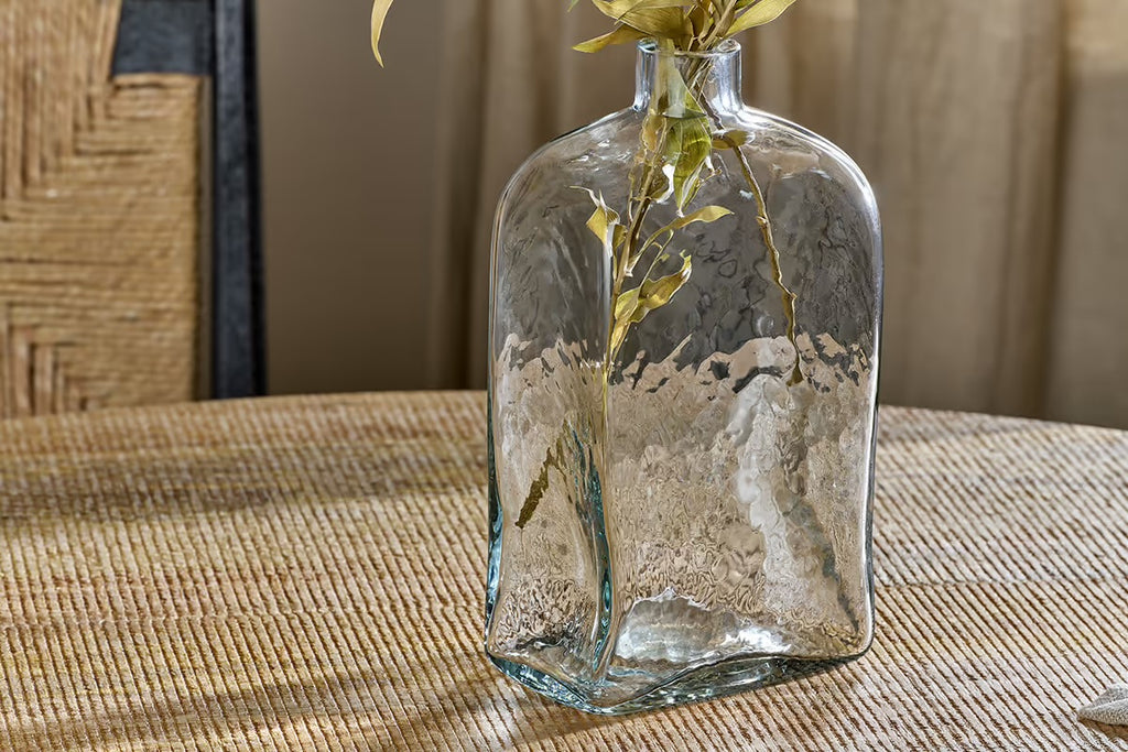 Ellam Recycled Glass Bottle Vase