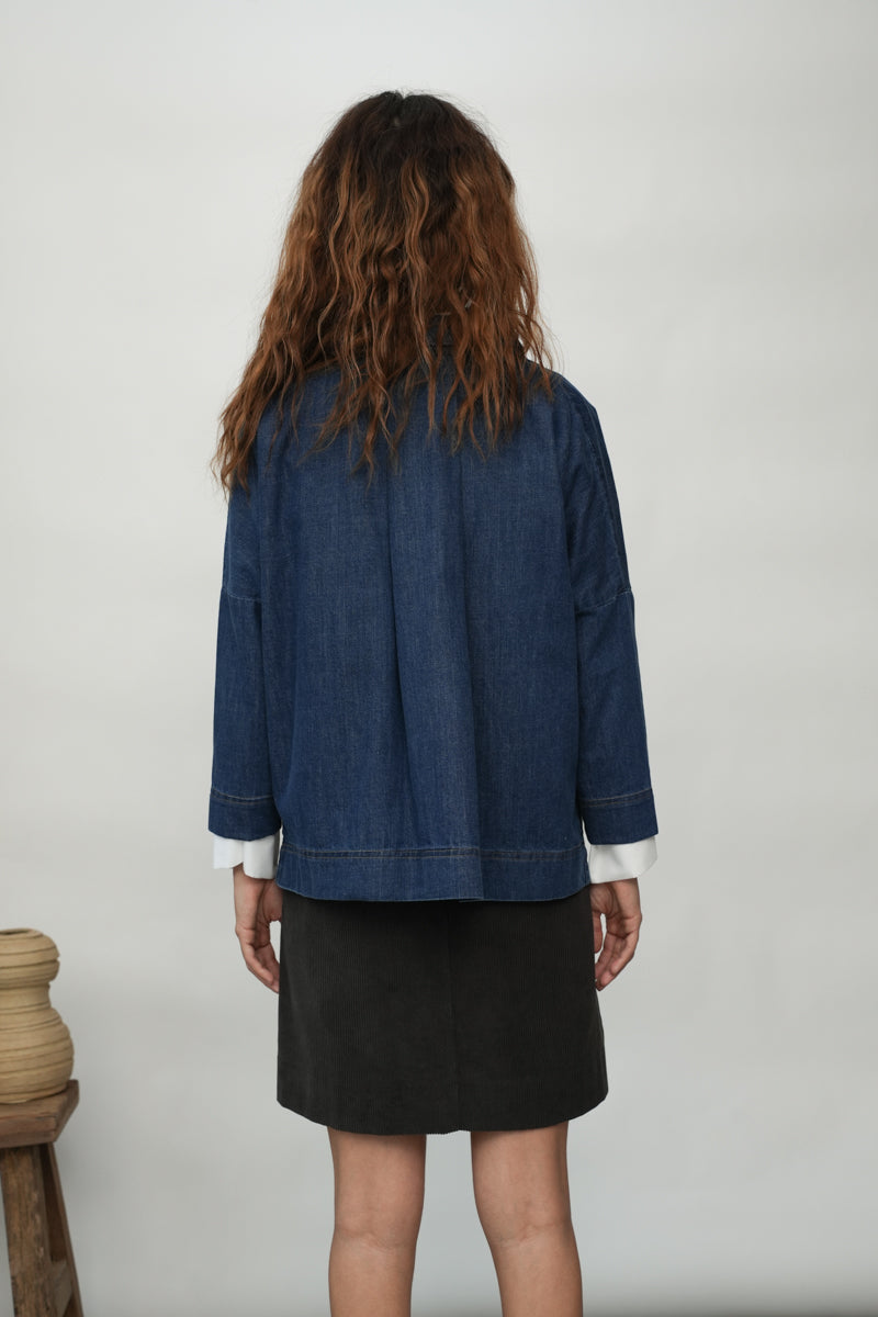 Sadie-Leigh Mid Blue Shirt