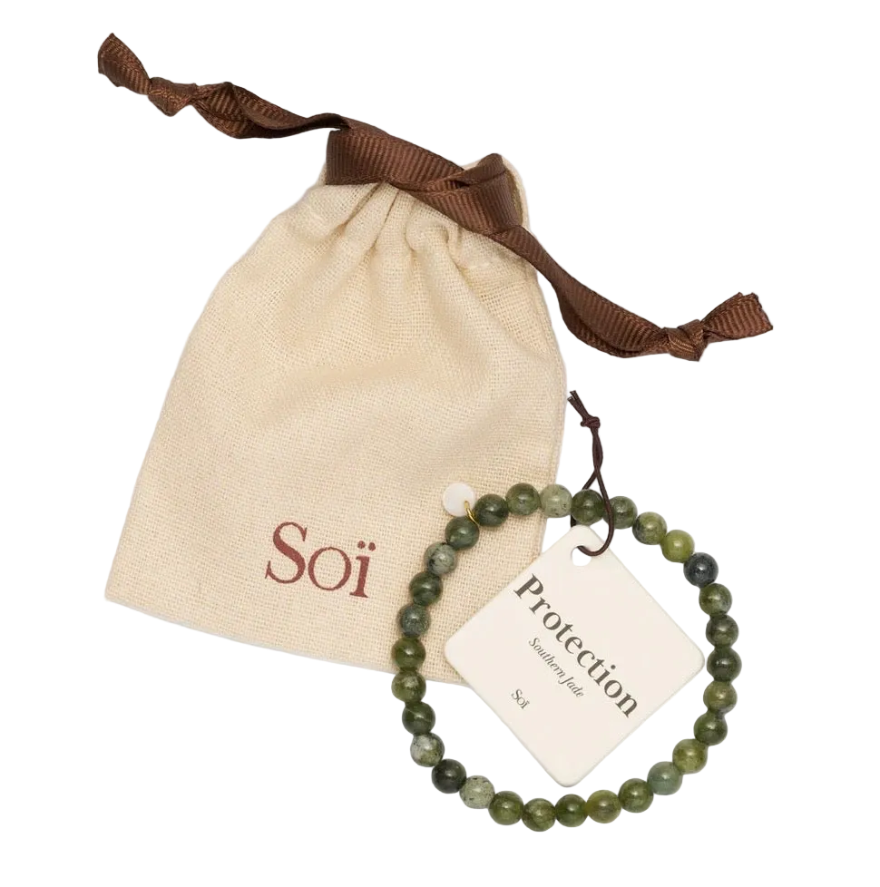Essential Southern Jade Stretch Bracelet