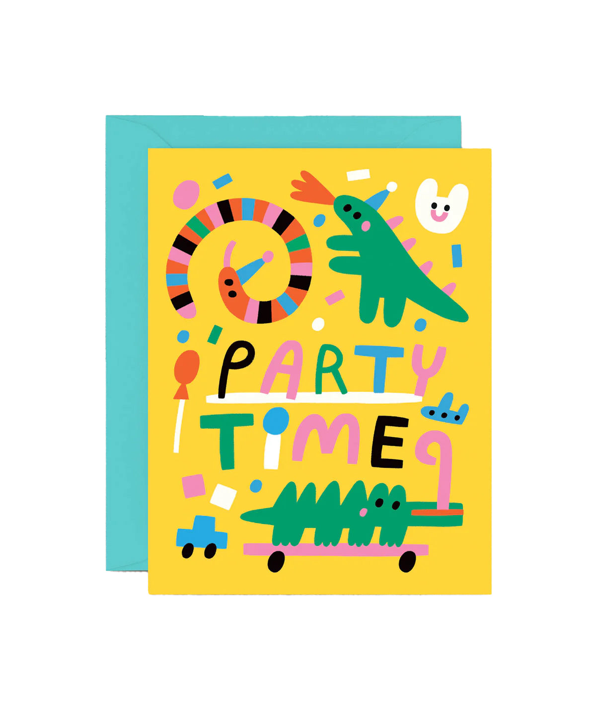 Party Time Animals Card