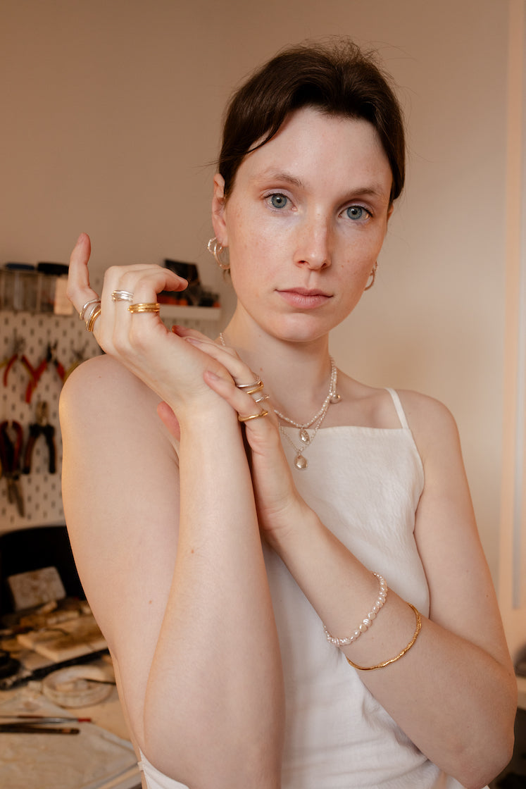 Pebble Ring - Silver