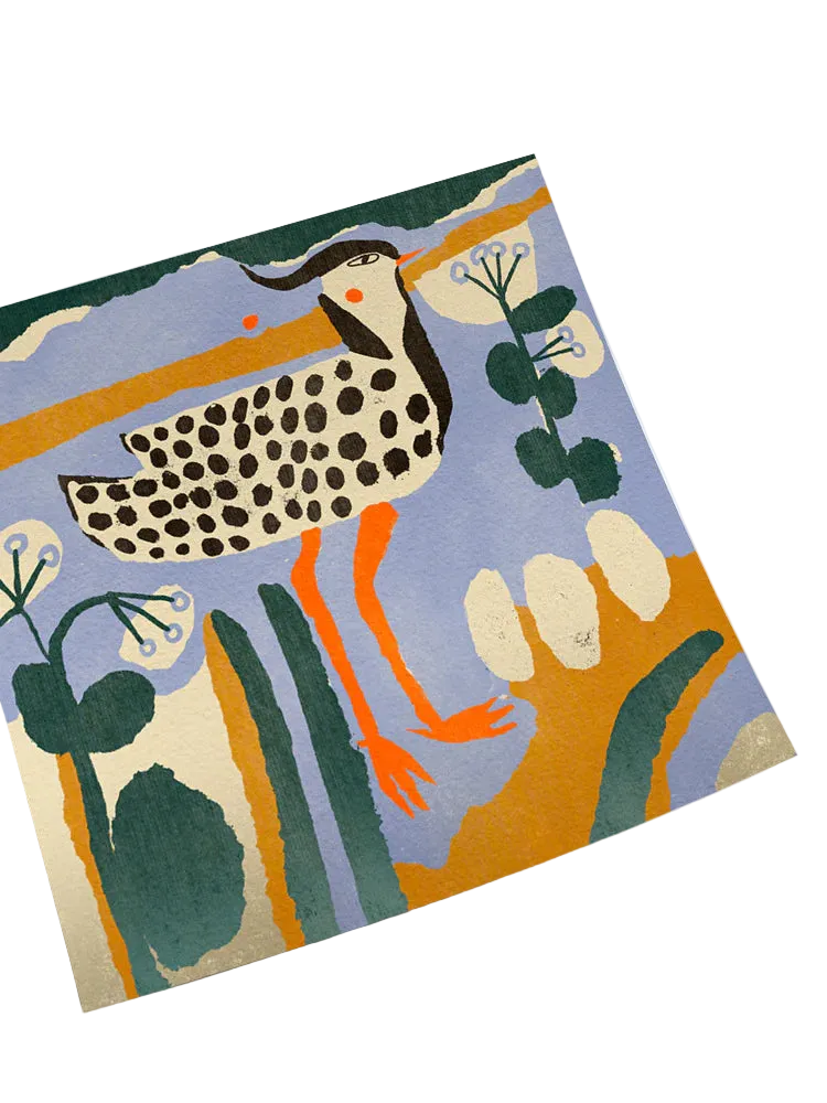 Spotted Bird Art Print