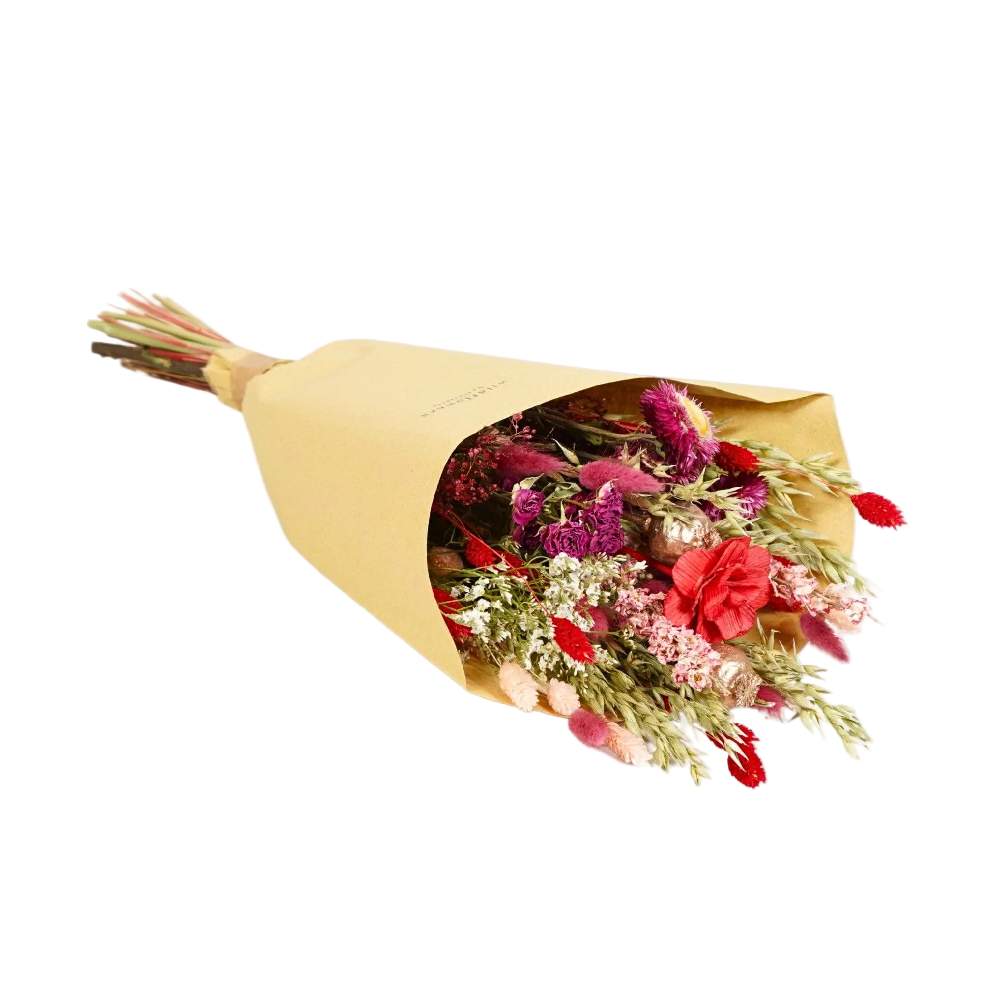 Dried Flowers - Field bouquet - Red Allure