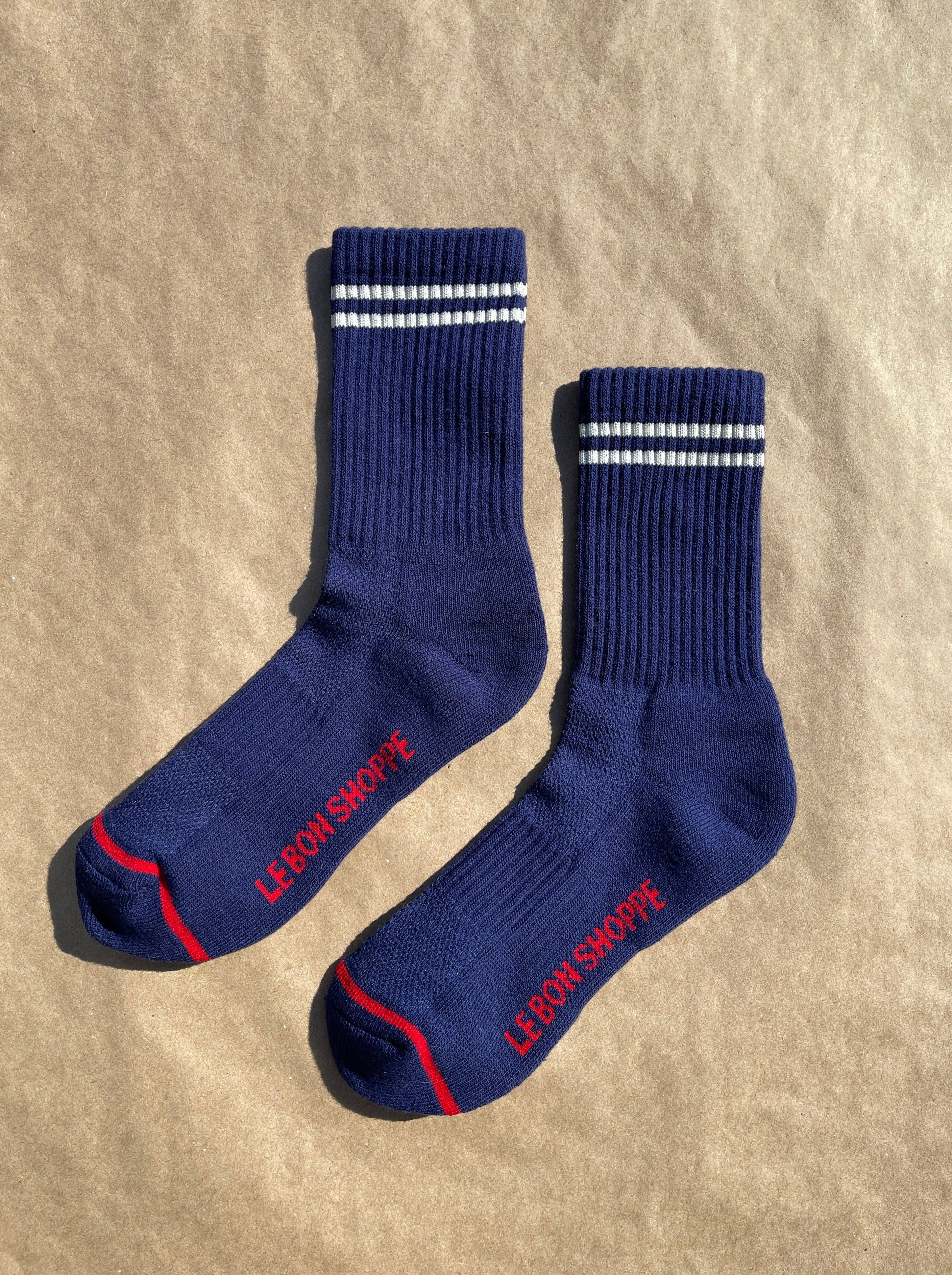 Boyfriend Socks (+ colour options)