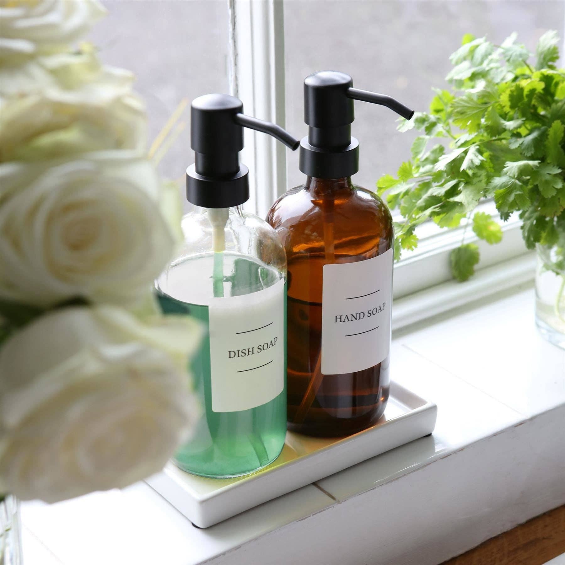 Glass Soap Dispenser - 500ml