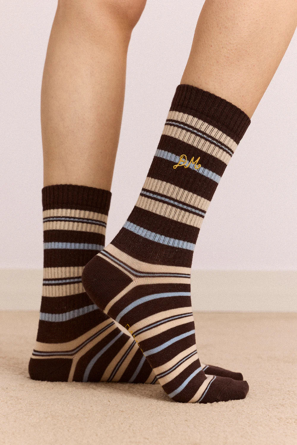 Damson Madder - Calf Length Socks