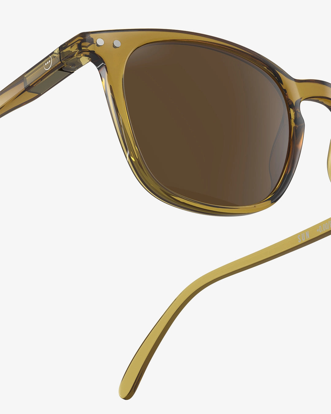 #E Golden Green Sunglasses