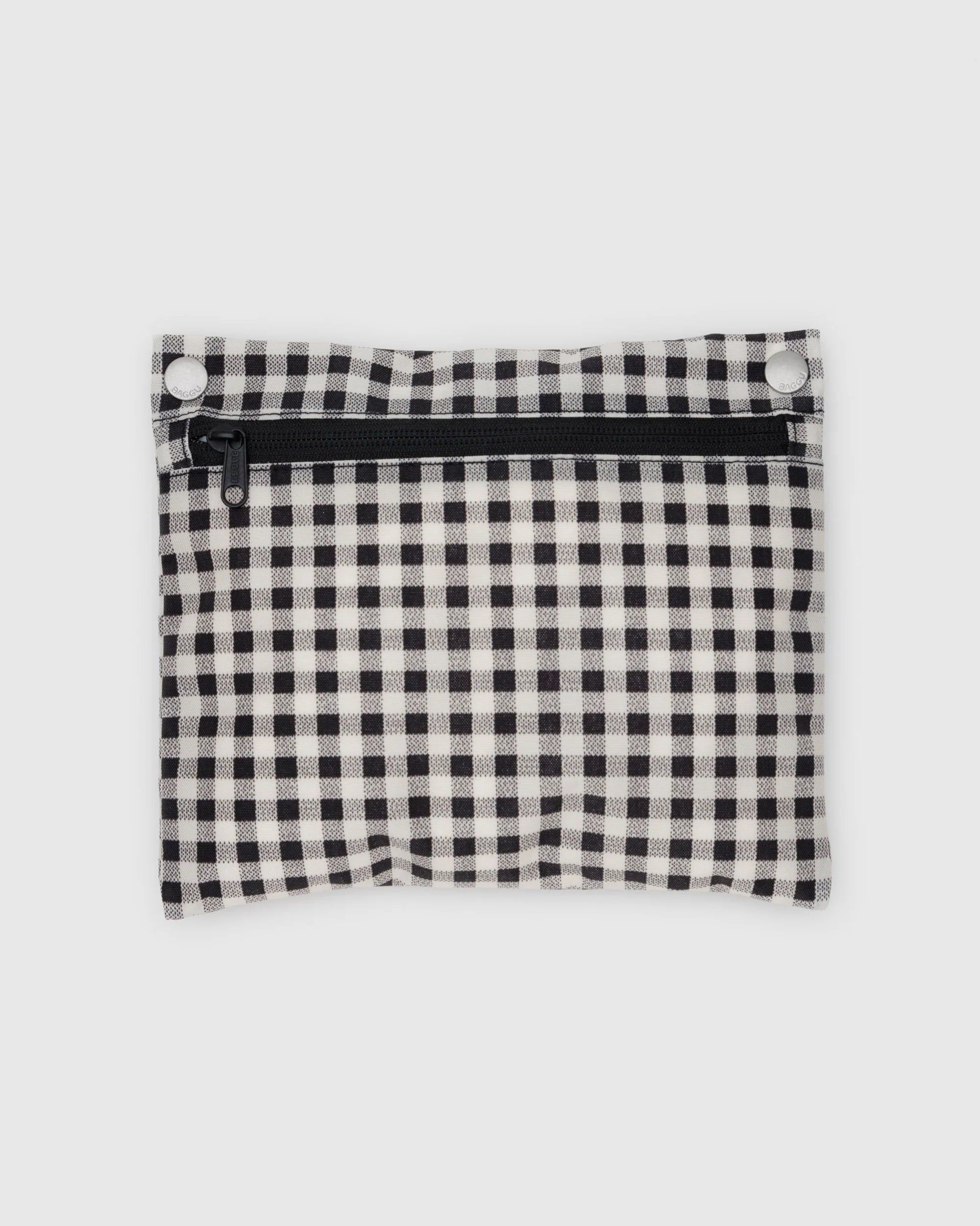 Cloud Bag - Black & White Gingham