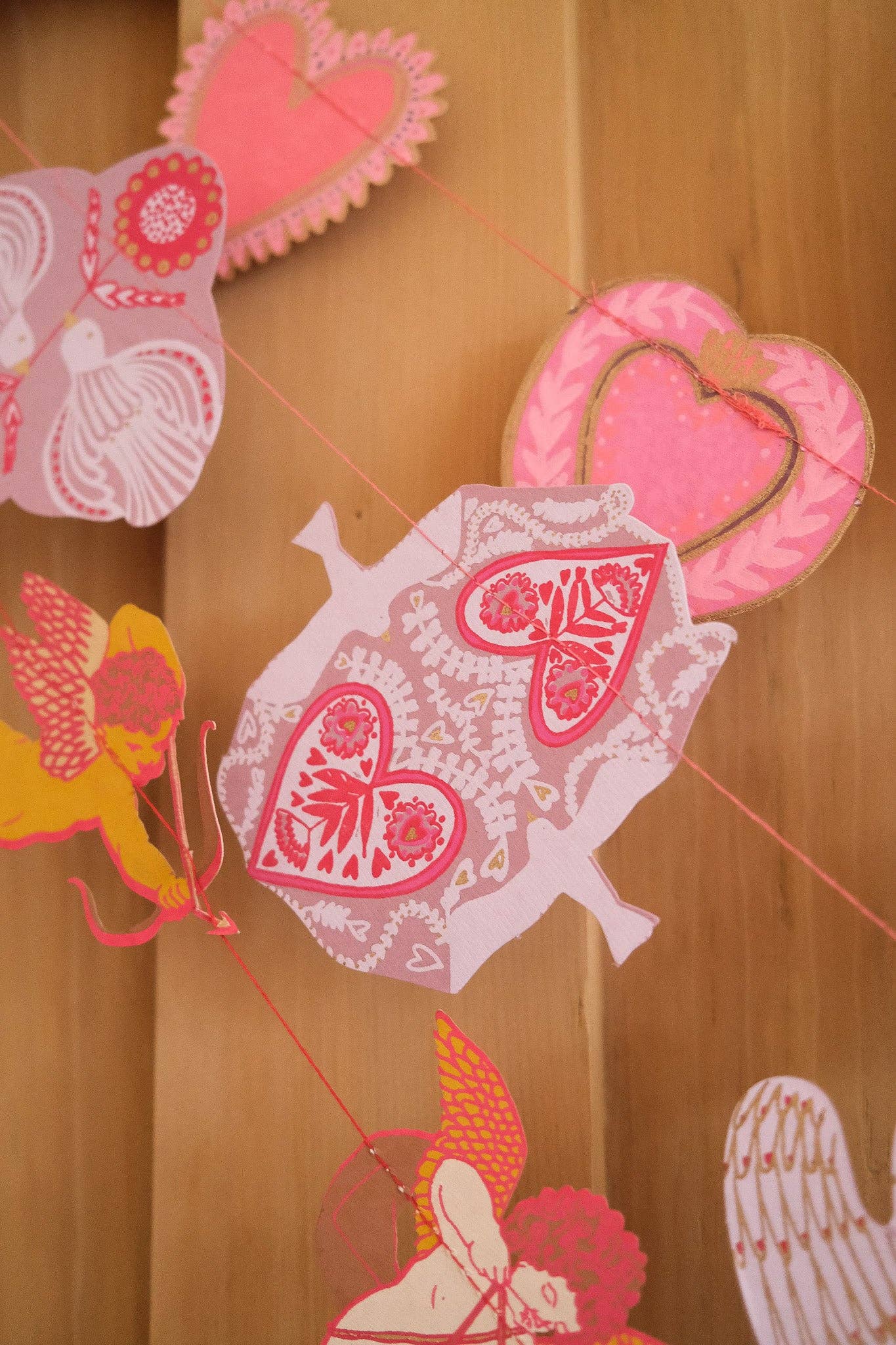 Love Birds Sewn Garland