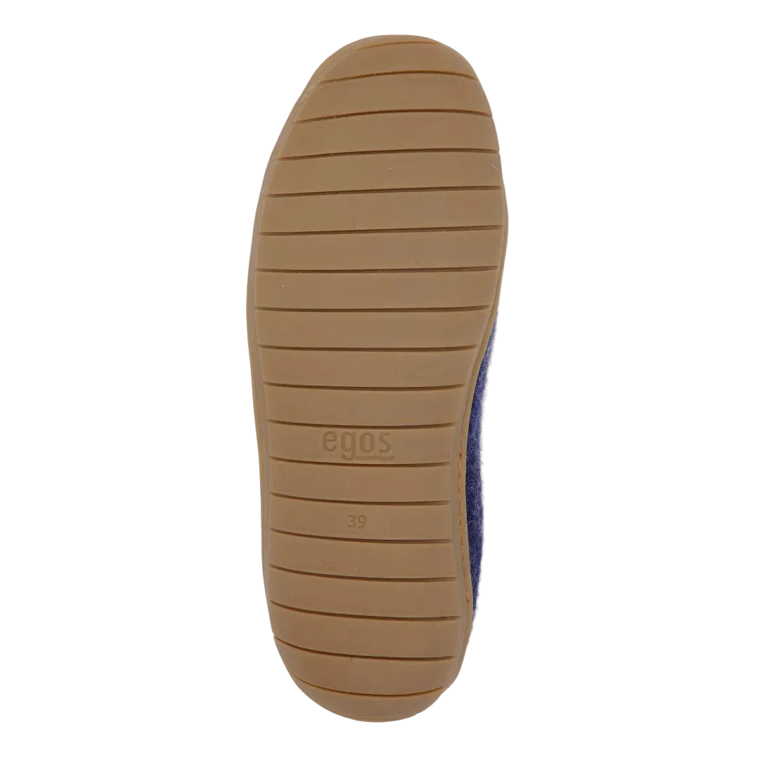 Rubber Sole Slipper - Bluejacket
