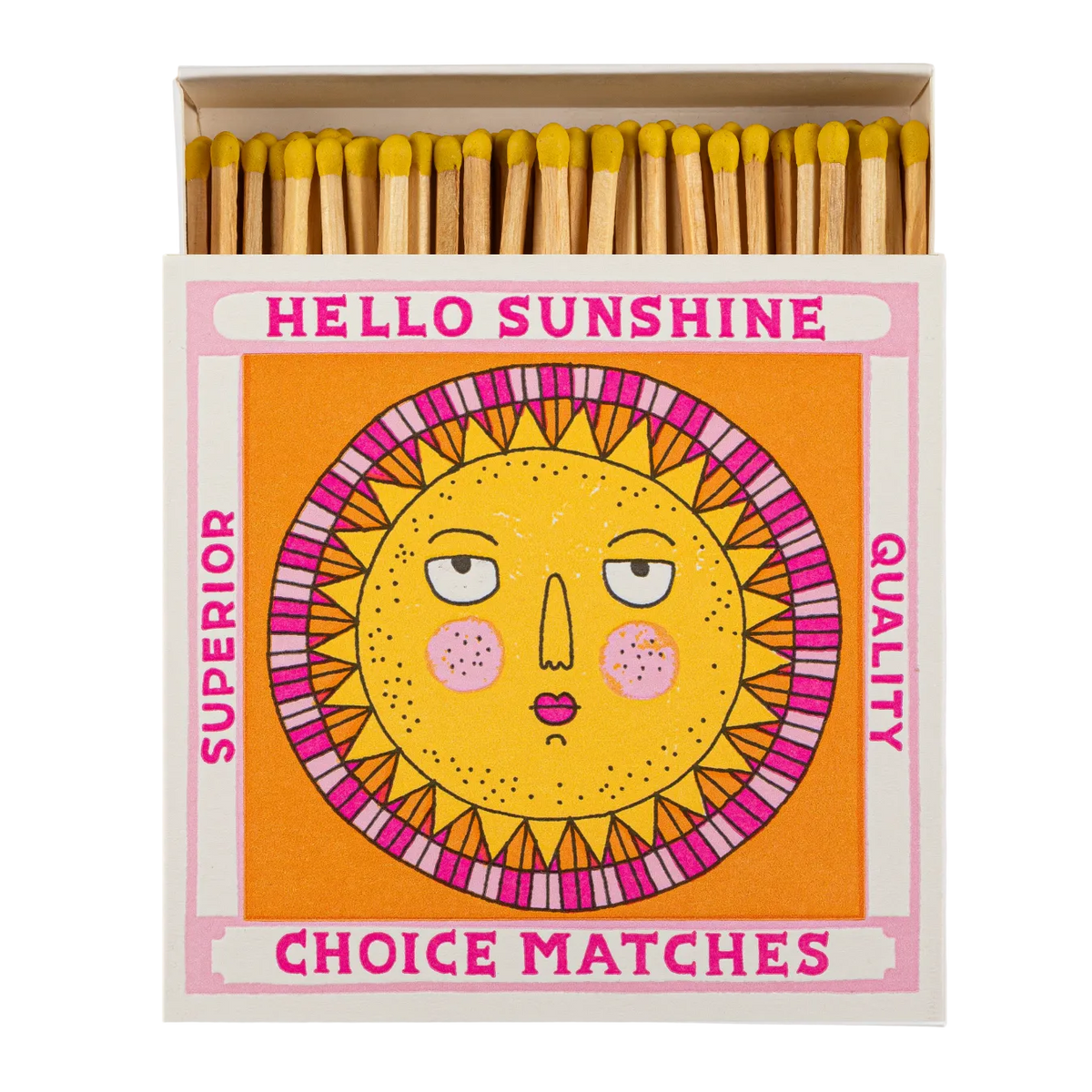 Hello Sunshine | Square - Safety Matches