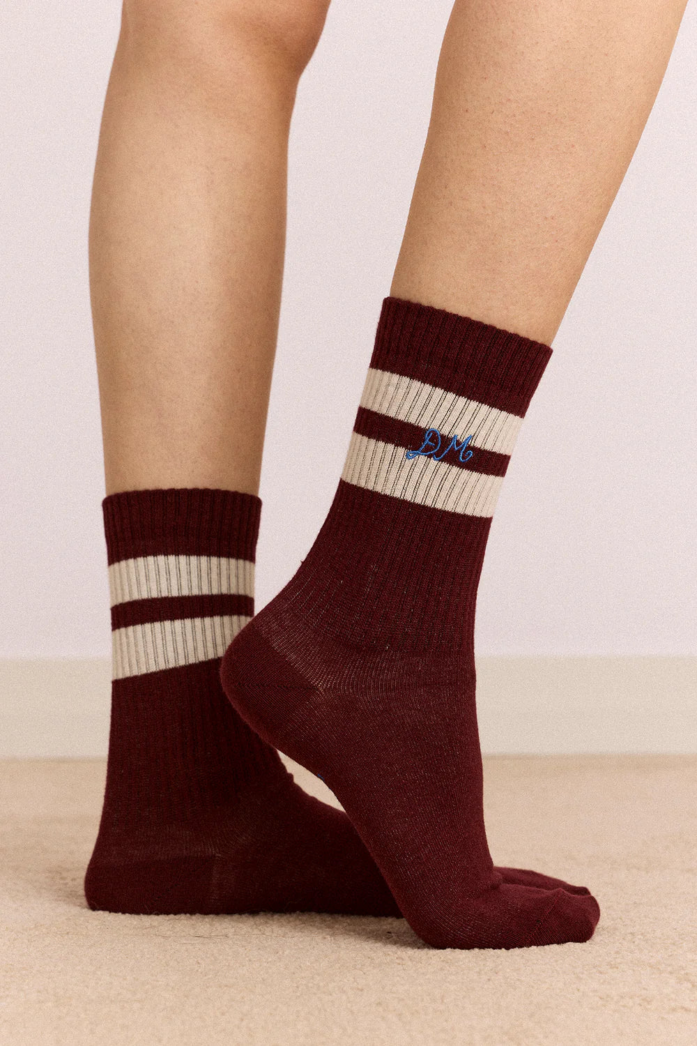 Damson Madder - Sporty Calf Sock