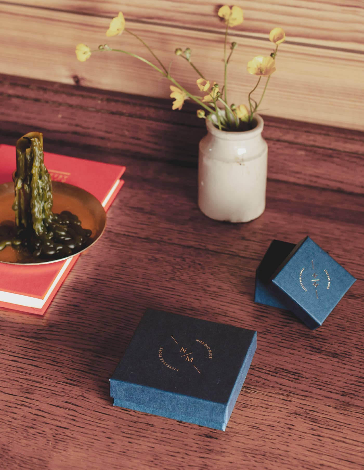 Gold Chunky Chain Link Necklace, Waterproof