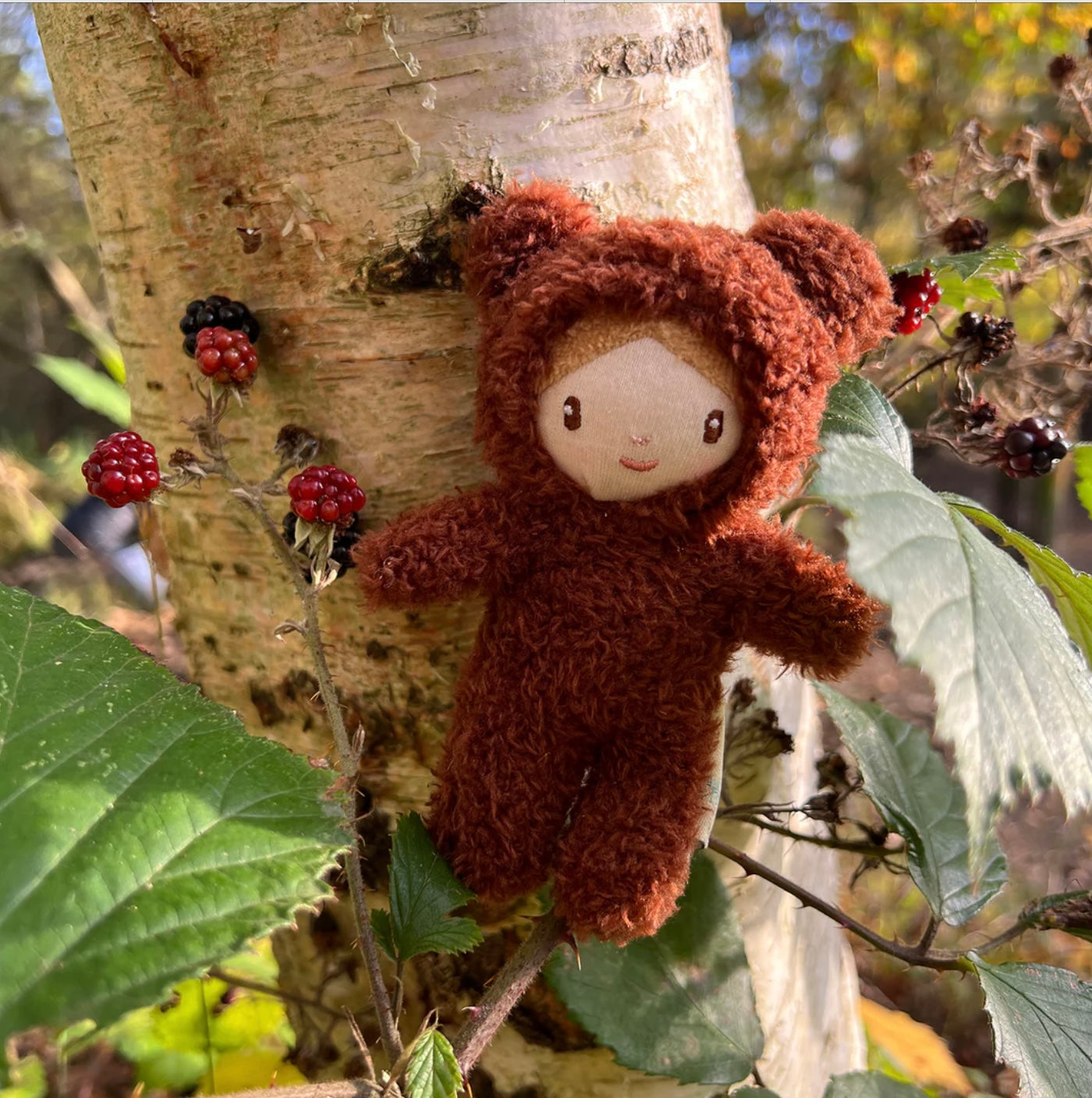 Little Peeps Heidi Bear - Matchbox doll 12cm