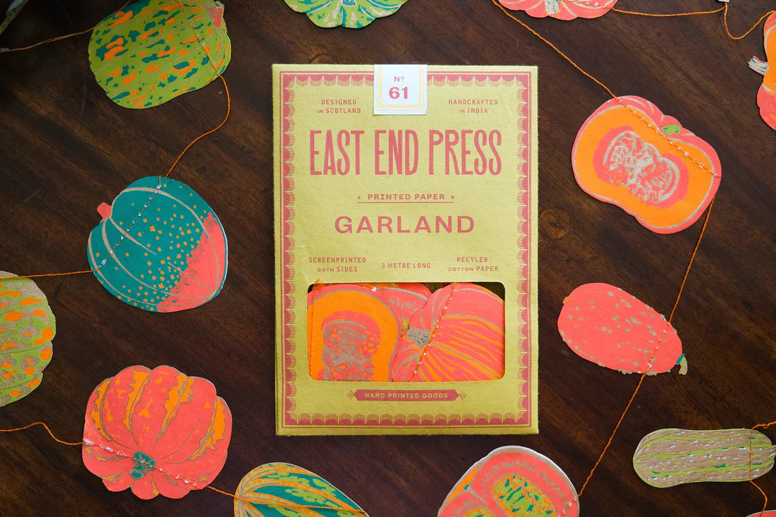 Garlands: Squash Sewn