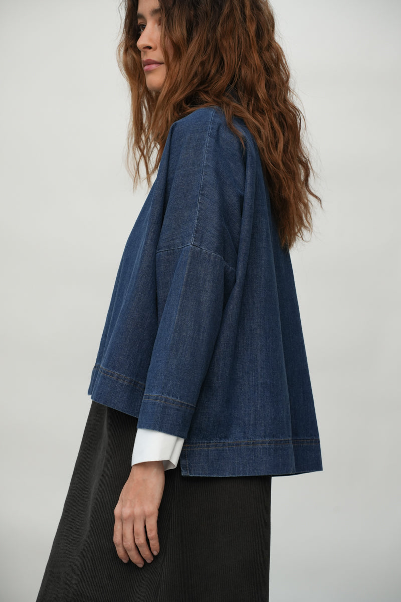 Sadie-Leigh Mid Blue Shirt
