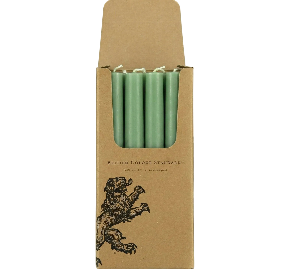Emerald Eco Dinner Candles