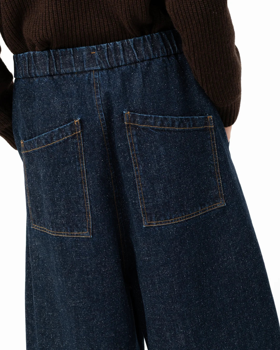 Nirvana Pants Neppy Denim - Indigo