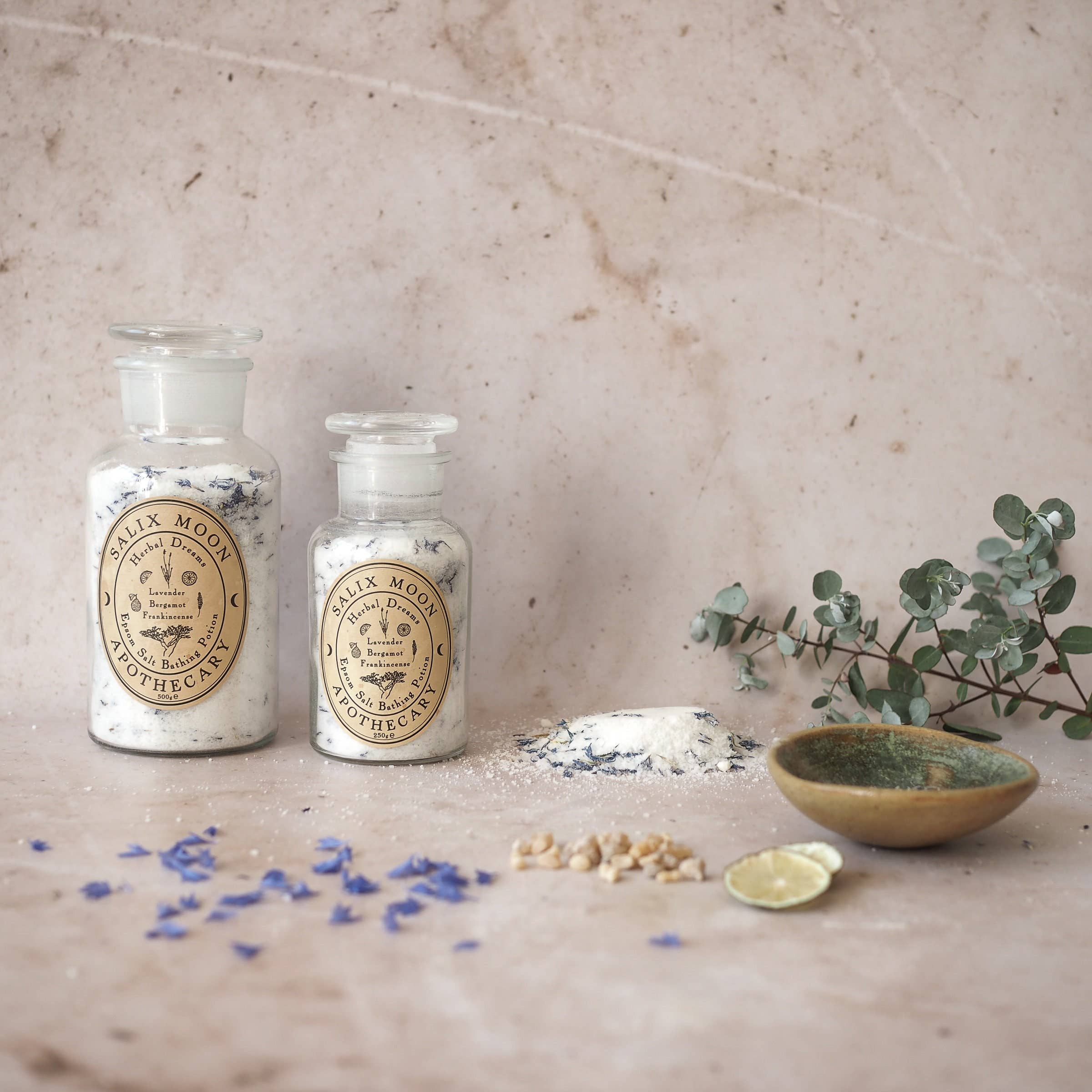 Lavender Epsom Bath Salts with Frankincense & Bergamot