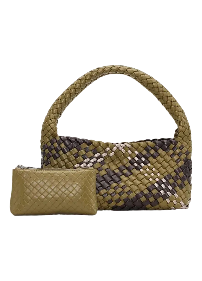 Woven Mini Bag + Pouch