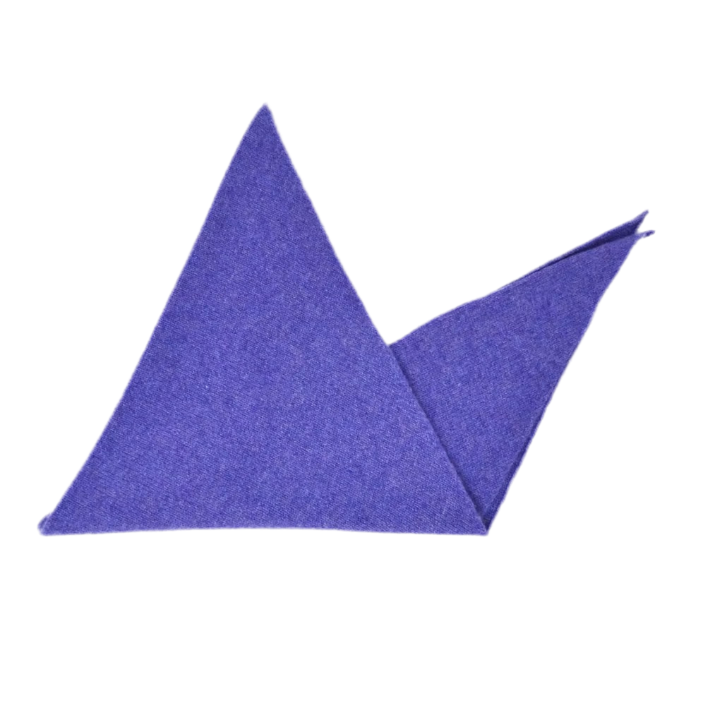 Triangle Neck Scarf - Dark Heather