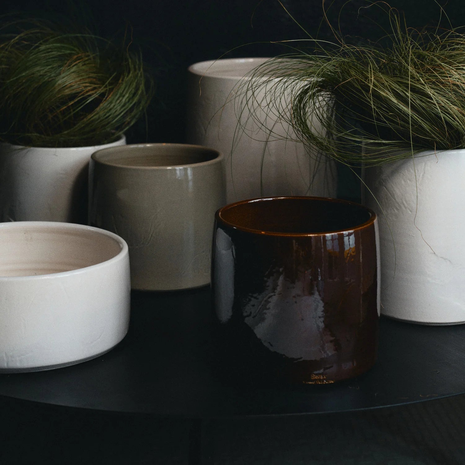 Flower Pot Brown - Small
