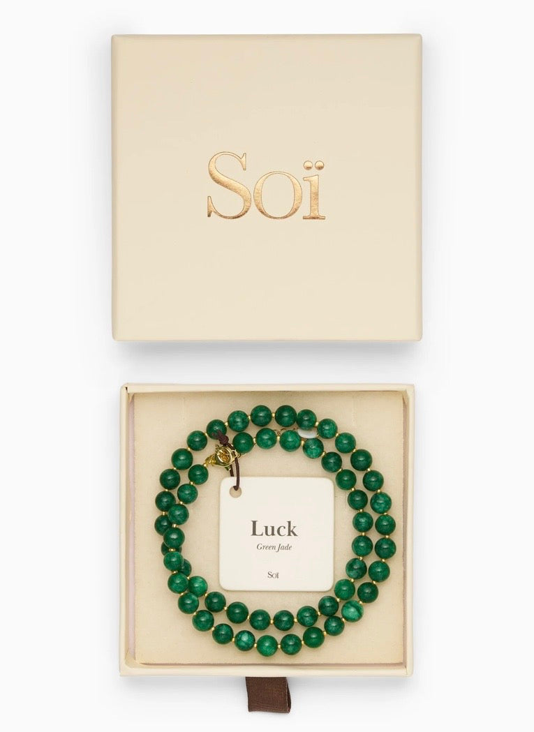 Hailey Green Jade Necklace
