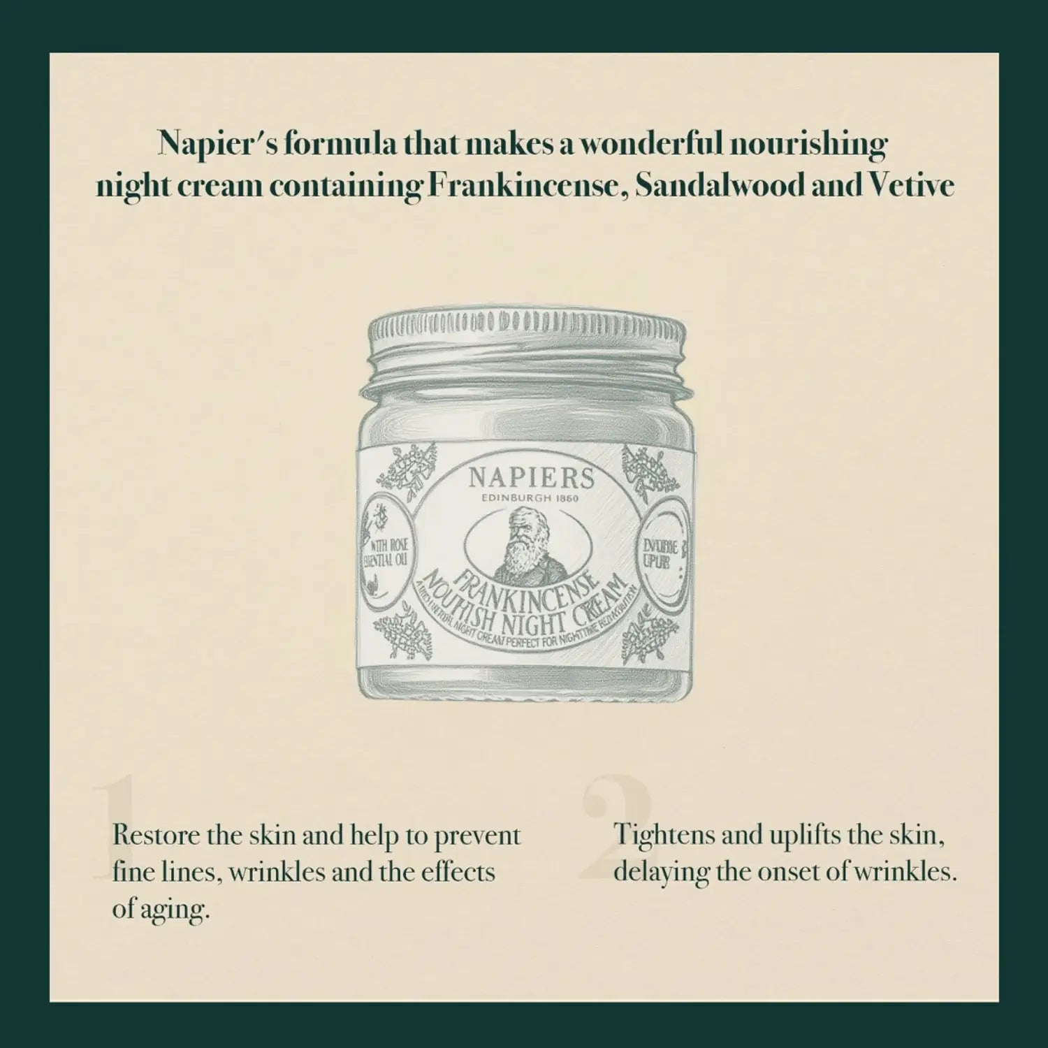 Napiers Frankincense Nourish Night Cream