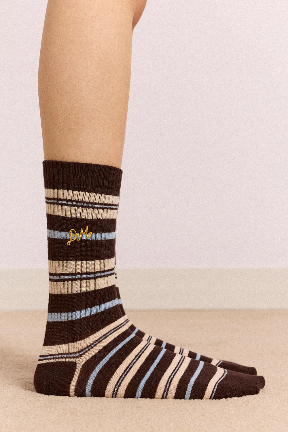 Damson Madder - Calf Length Socks