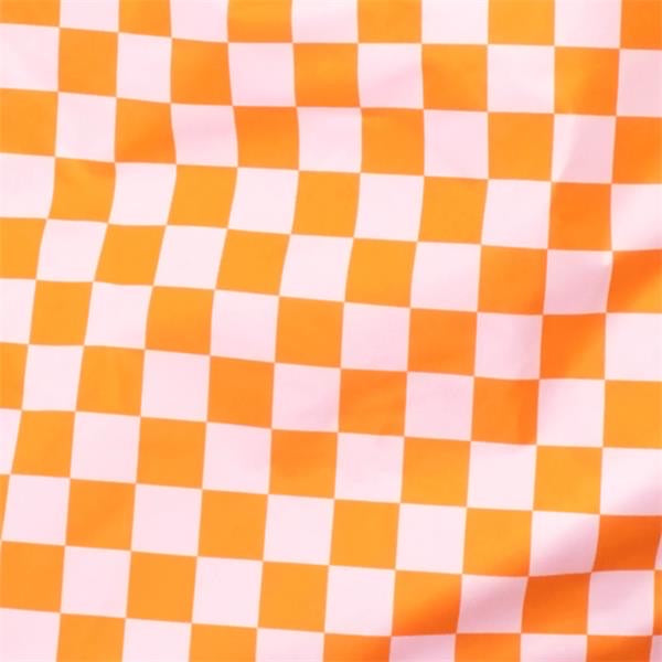 Kind Bag - Orange & Pink Chequer Board