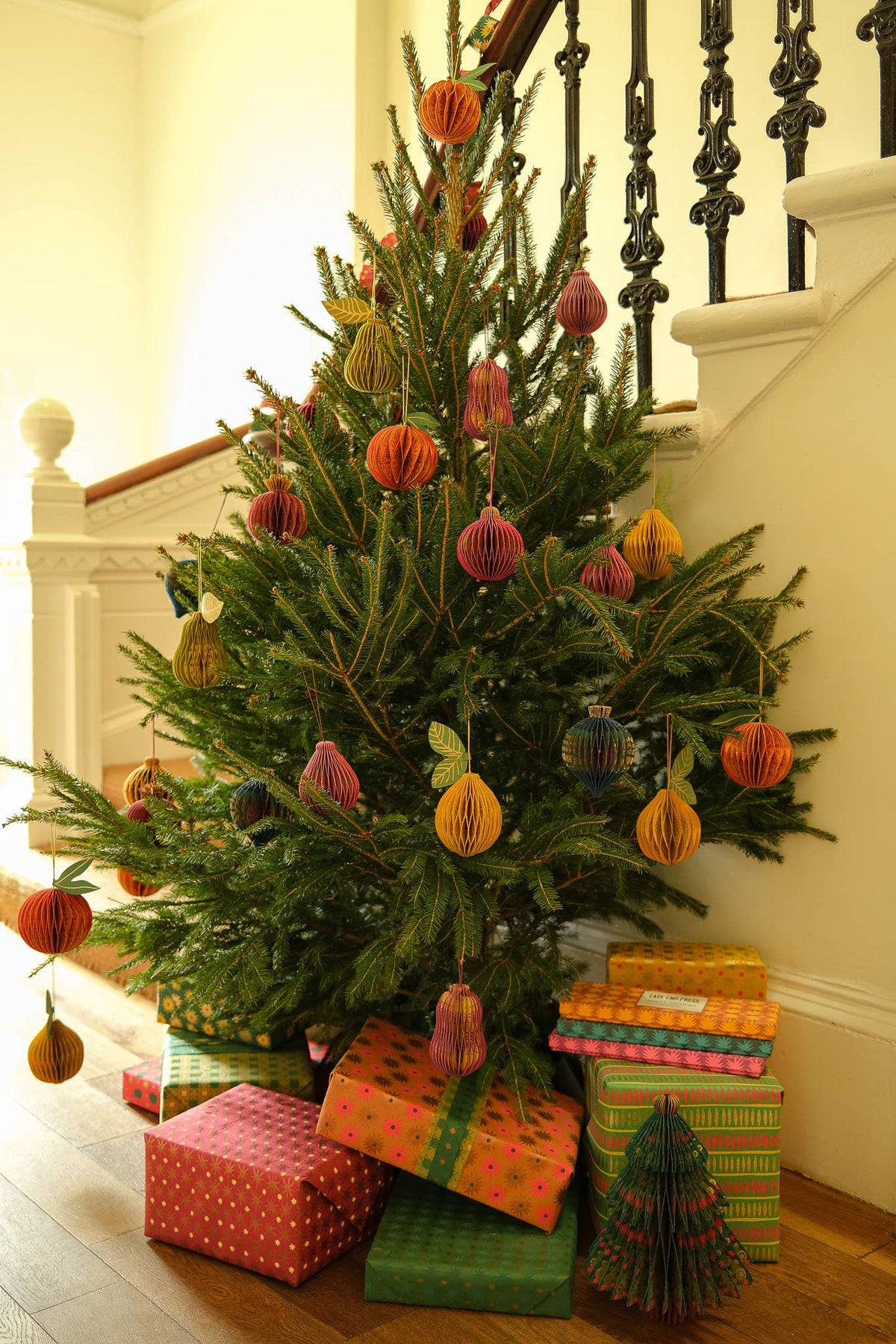 Lemon Honeycomb Ornament
