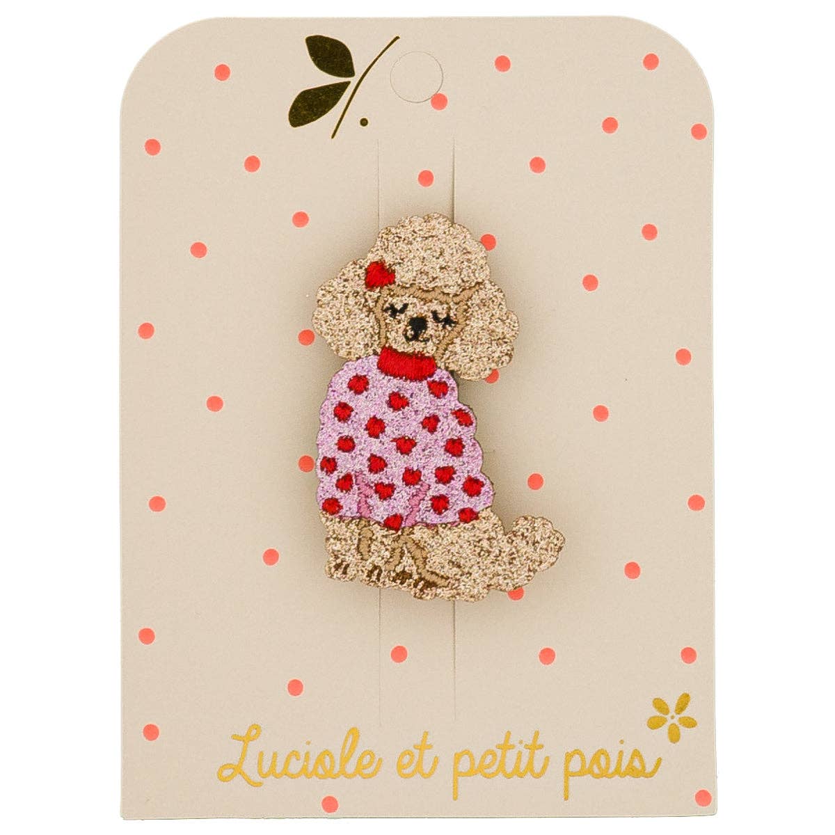 Poodle Brooch