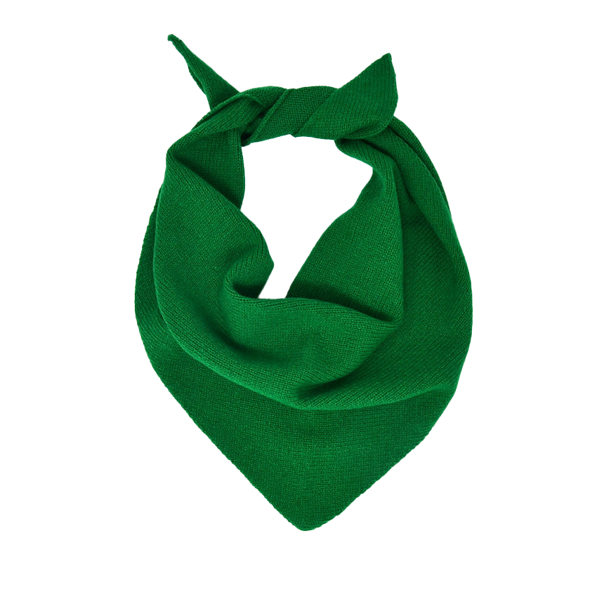 Extra-soft Neckerchief - Irish Green