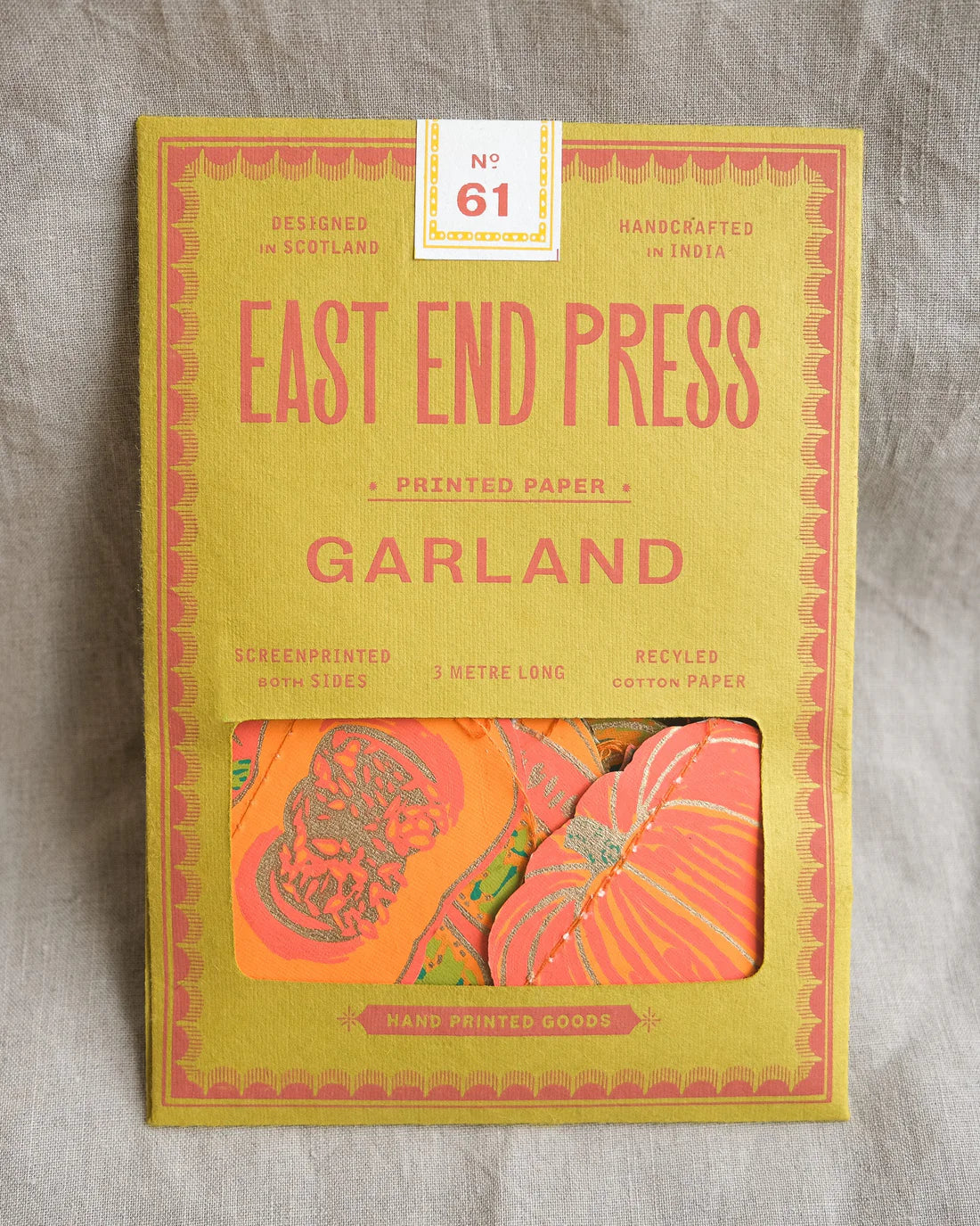 Garlands: Squash Sewn
