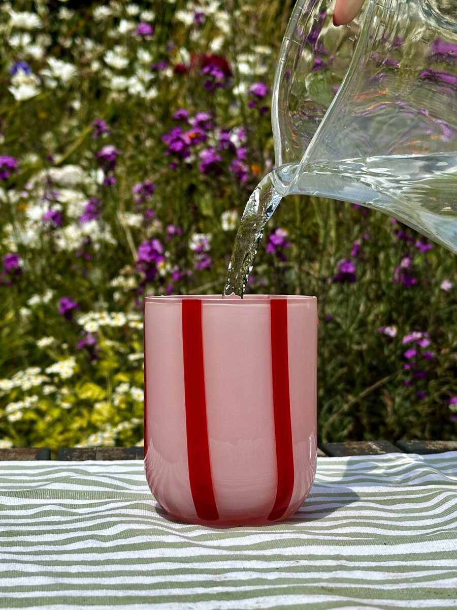 Pink/Red Tumbler