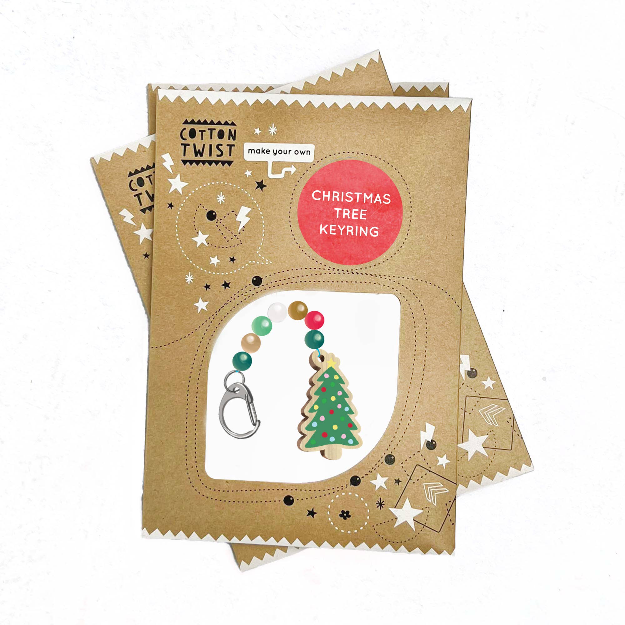 Make Your Own Christmas Tree Keyring