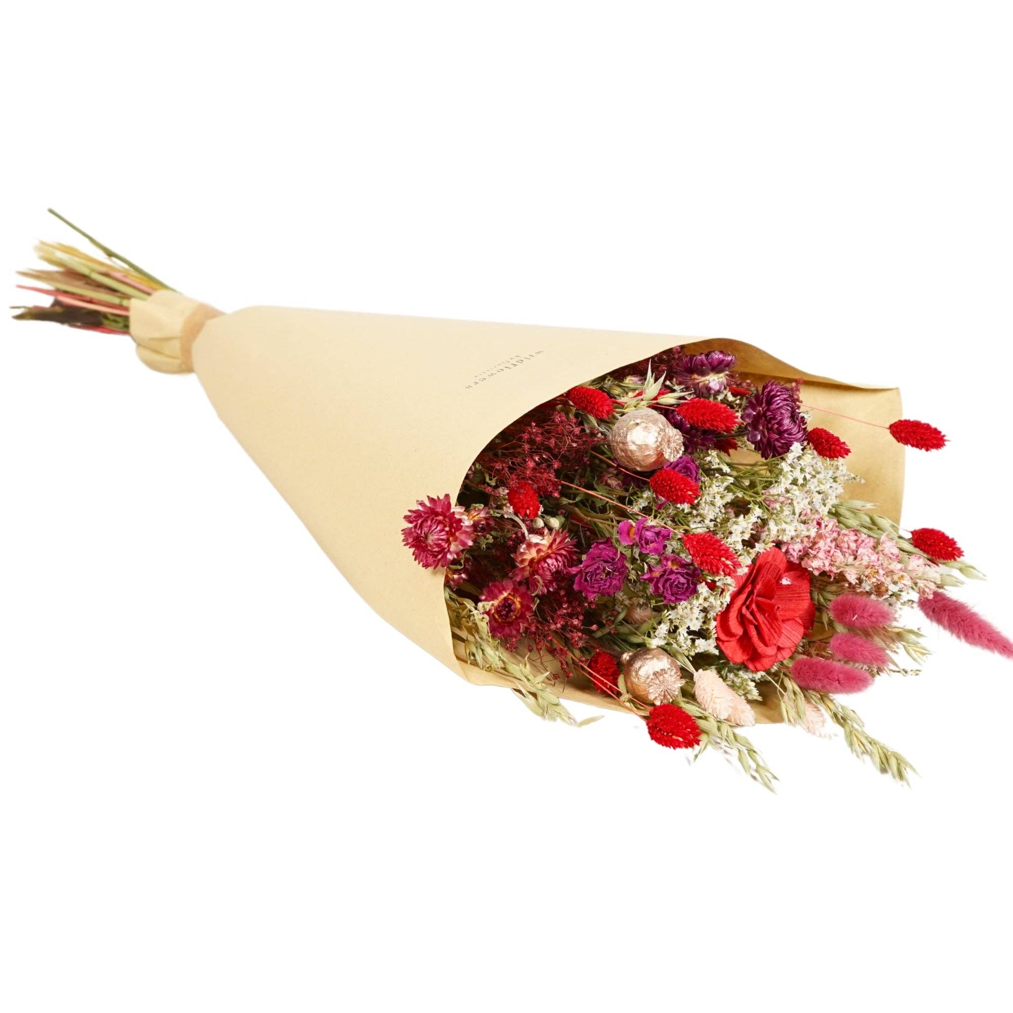 Dried Flowers - Field bouquet - Red Allure