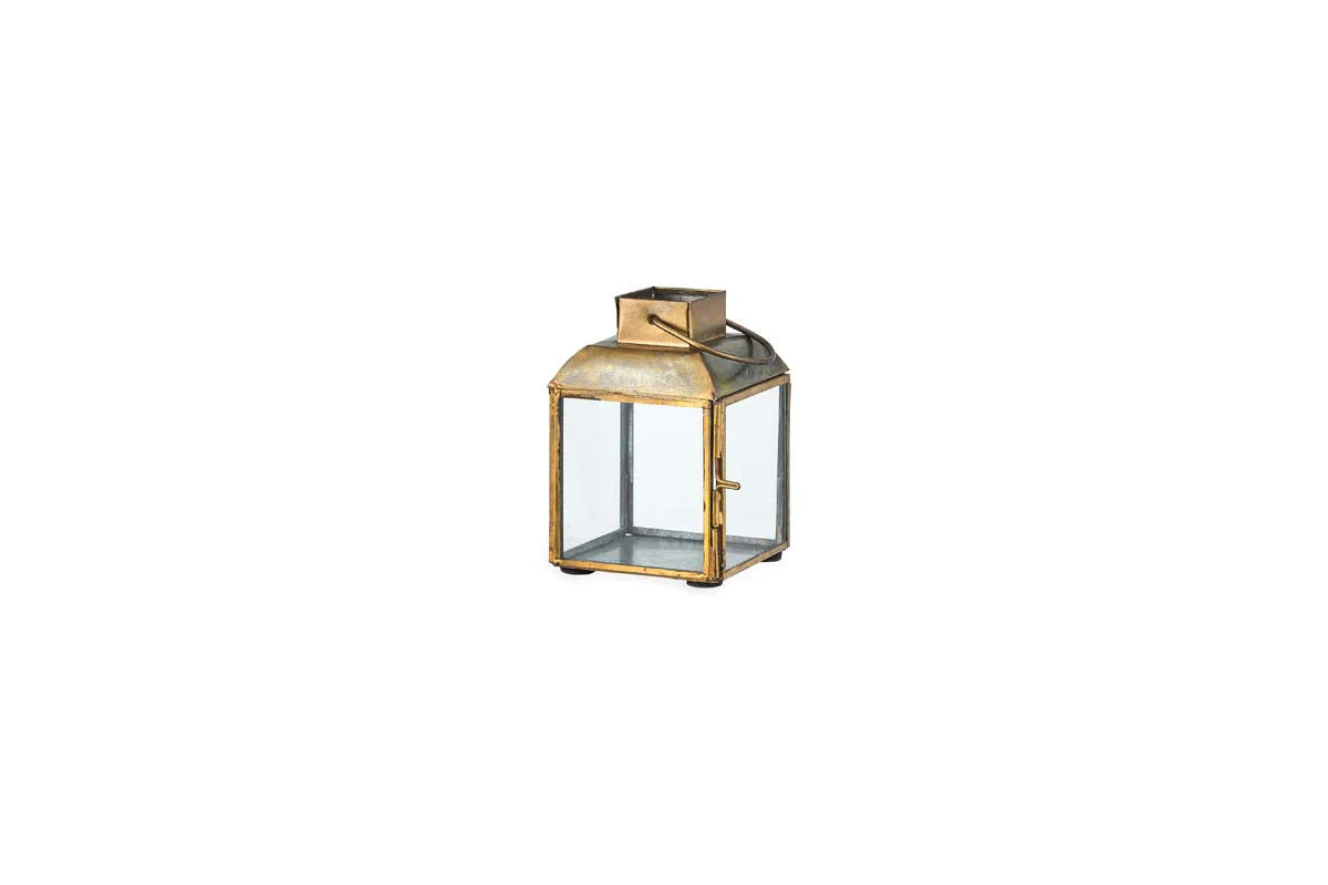 Maro Brass Lantern Small