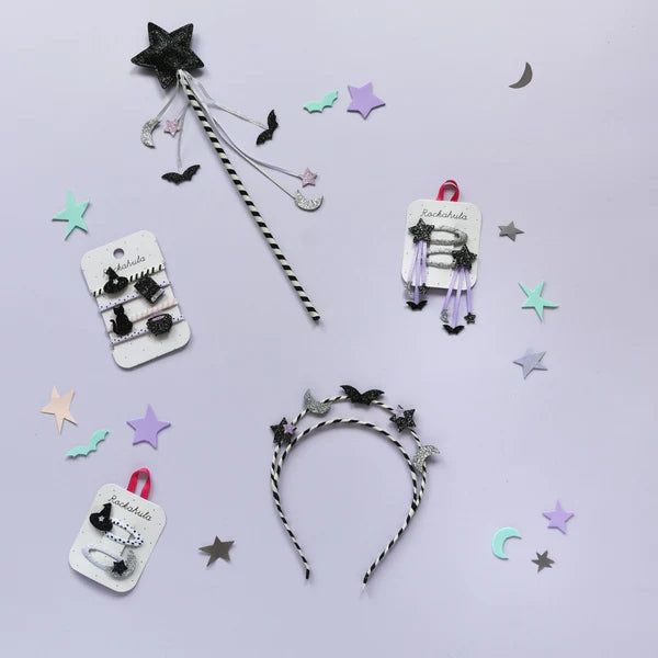 Halloween Stripy Star Wand