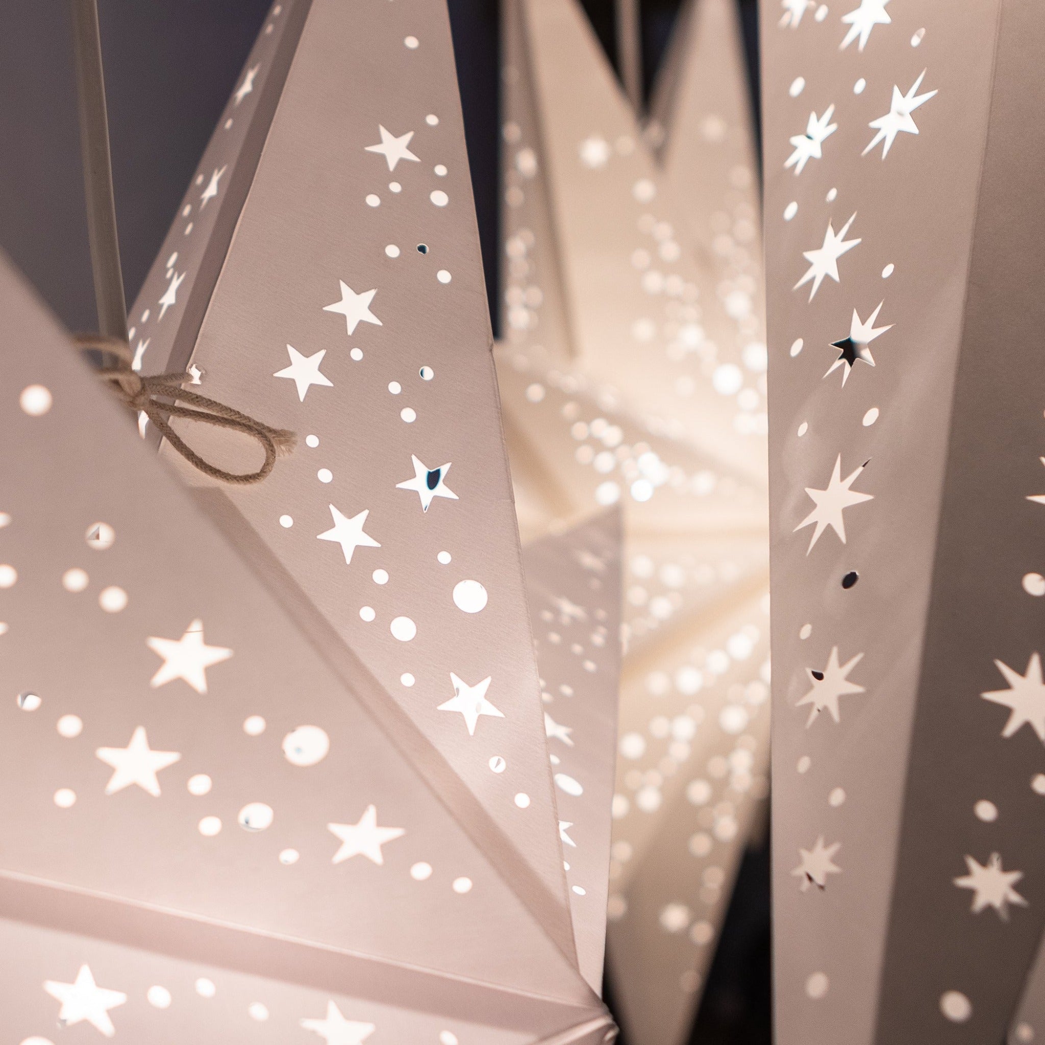 Paper Star Light - White