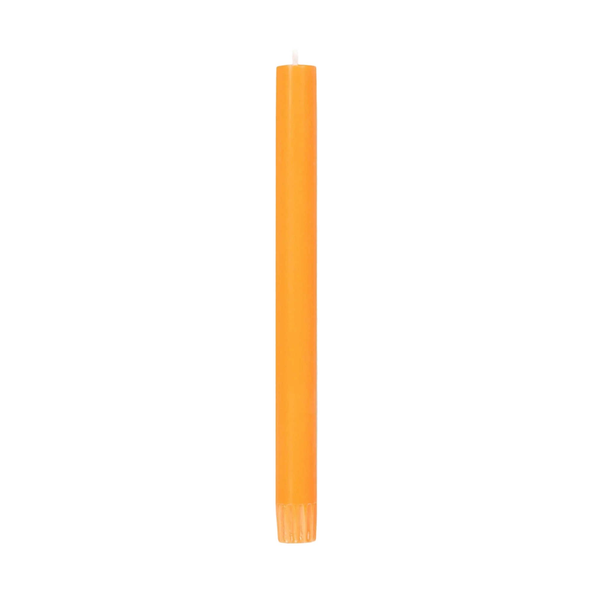 Bright Orange Eco Dinner Candles