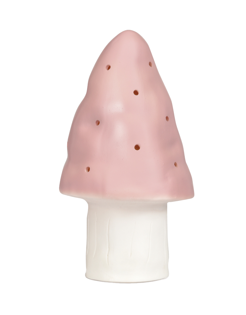 Small Mushroom Lamp - Vintage Pink