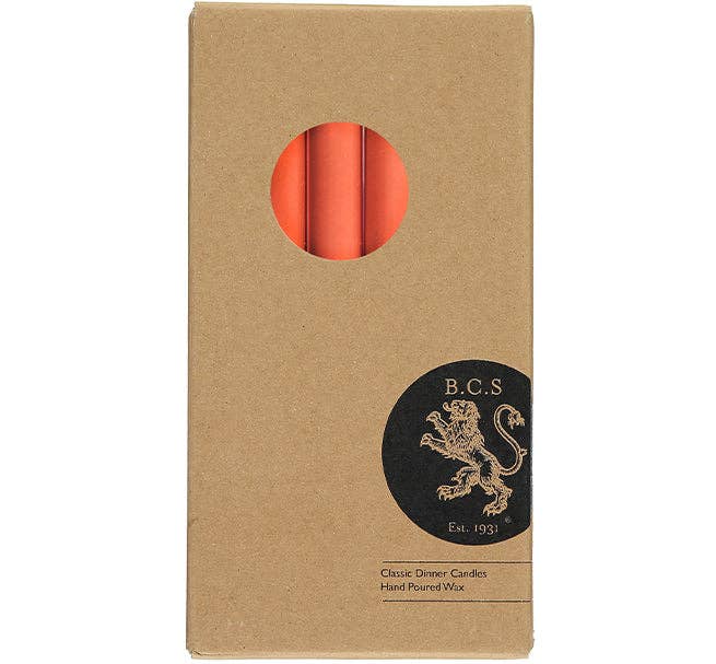 Rust Eco Dinner Candles