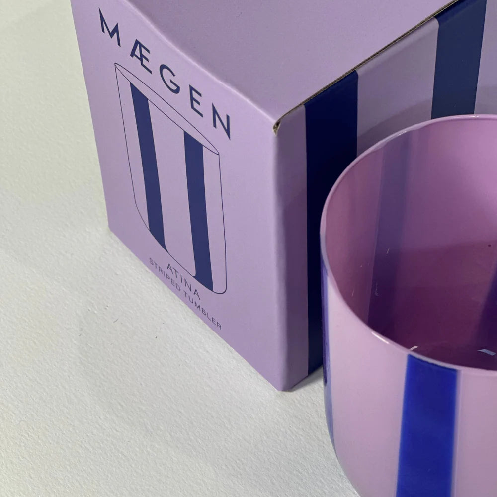 Navy/Lilac Tumbler