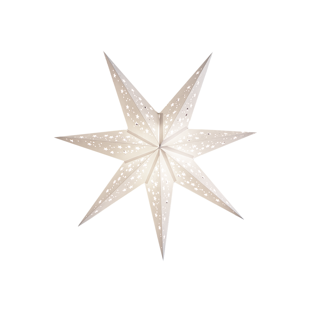 Paper Star Light - White