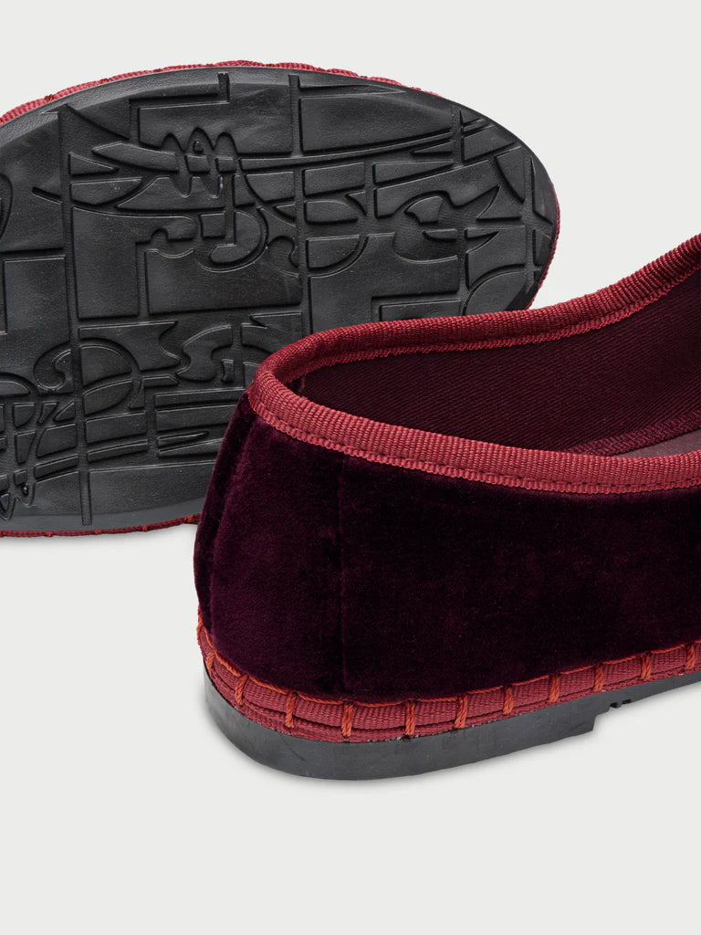 Boris Mary Jane Shoes - Dark Red