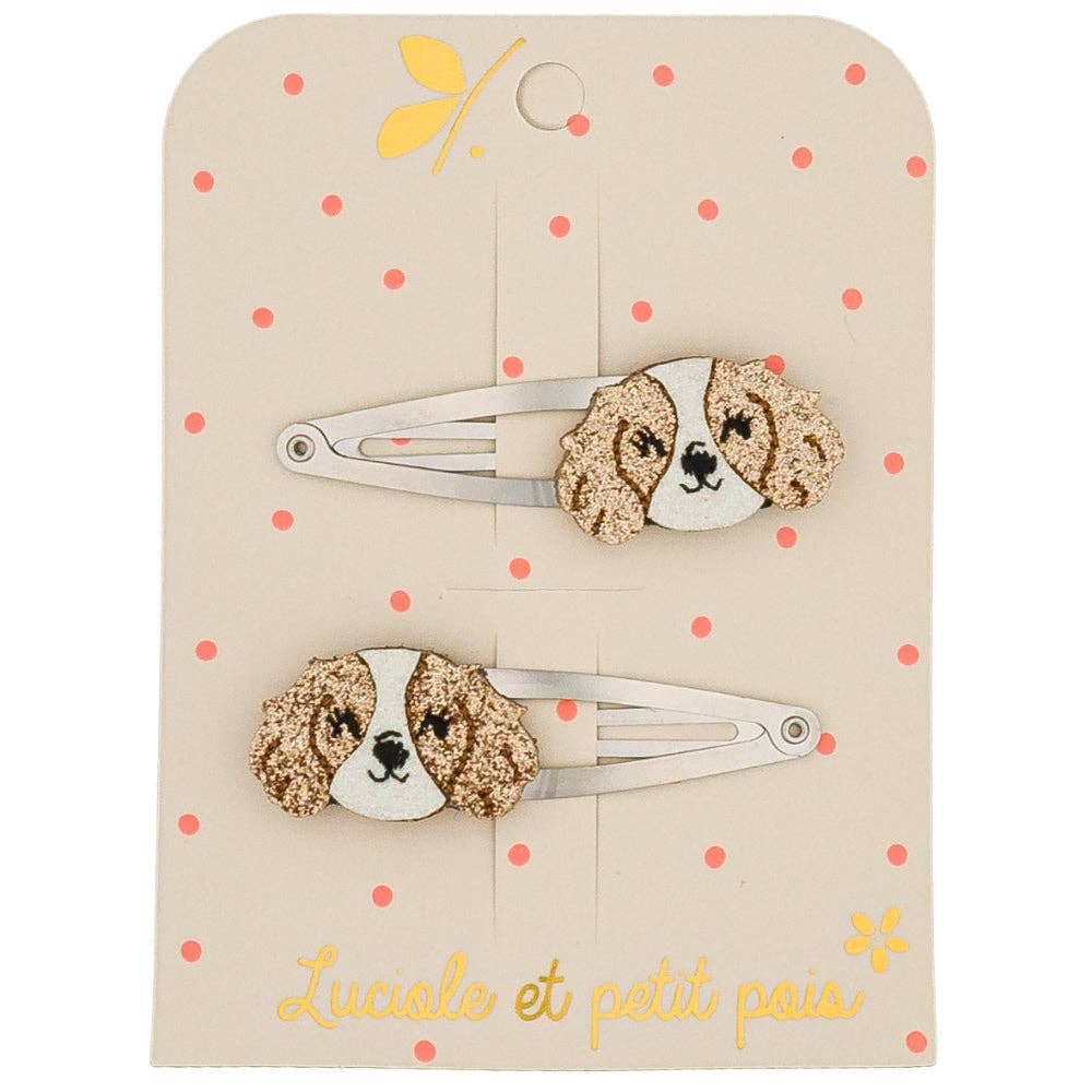 Teddy the Rider Hair Clips (pair)